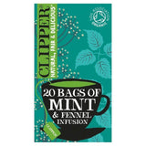 Clipper After Dinner Mints Organic Double Mint & Fennel Infusion Tea Bags 20 per pack