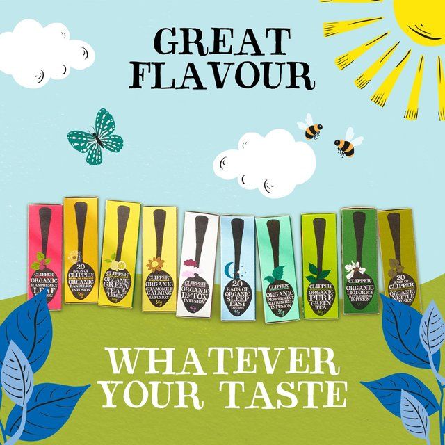 Clipper Organic Naturally Decaffeinated Tea Bags 80 per pack