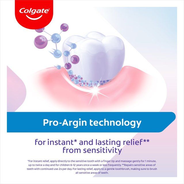 Colgate Sensitive Instant Relief Whitening Toothpaste 75ml
