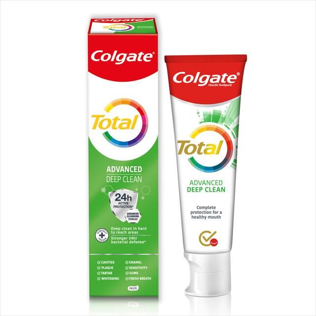 Colgate Total Advanced Deep Clean Toothpaste 3 x 75ml