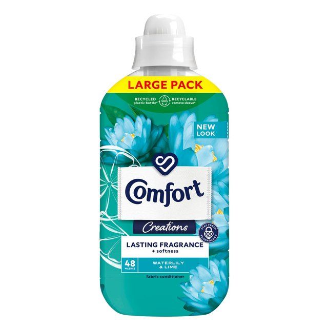 Comfort Creations Fabric Conditioner Waterlily & Lime 48 Washes 1400ml