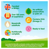 Cow & Gate 1 First Baby Milk Formula Liquid Starter Pack from Birth 6 x 70ml