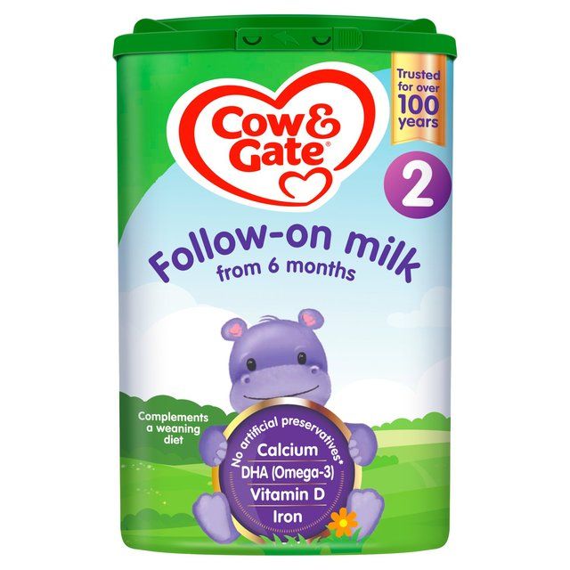 Cow & Gate 2 Follow On Baby Milk Formula Powder 6-12 Months 800g