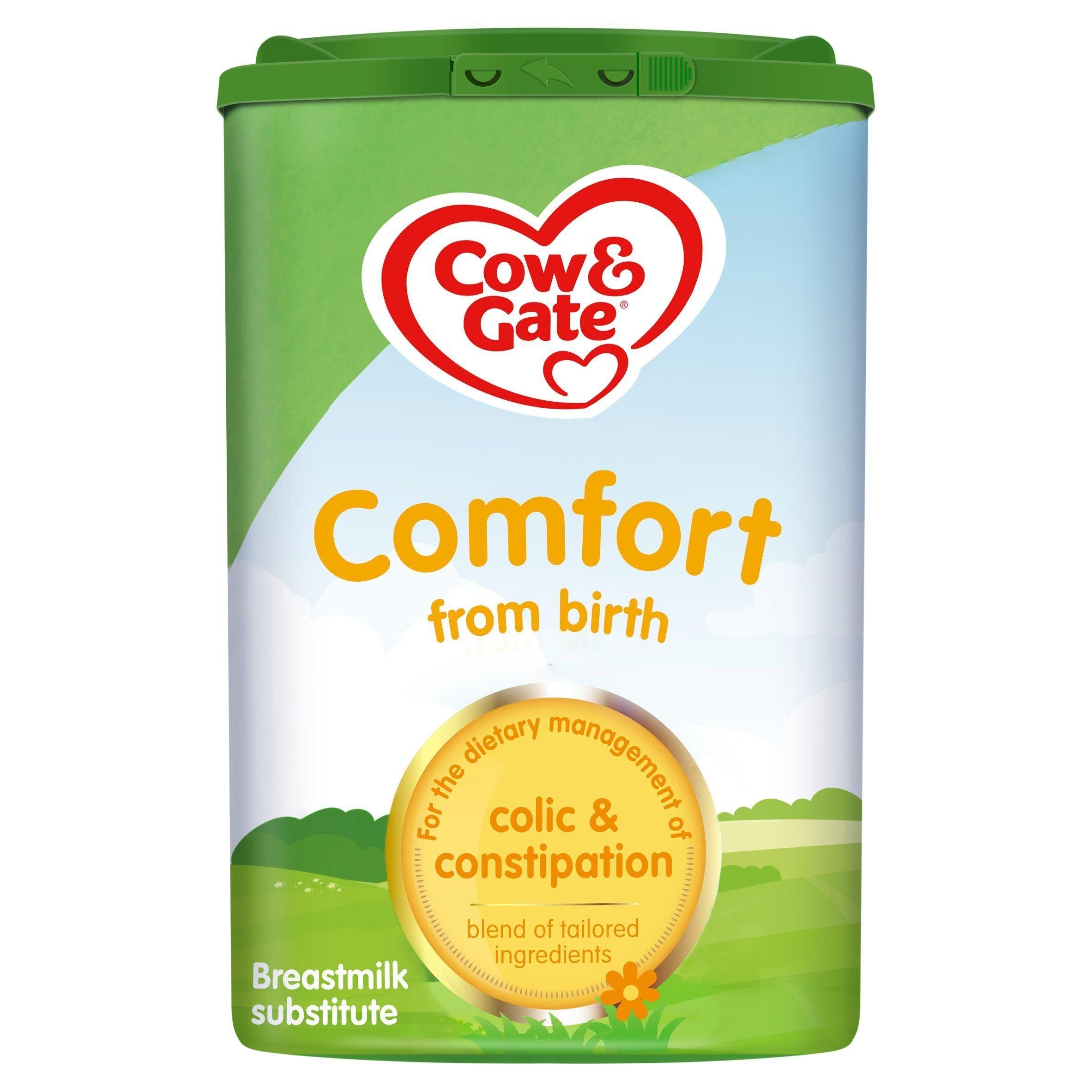 Cow & Gate Comfort Baby Milk Formula Powder From Birth 800g