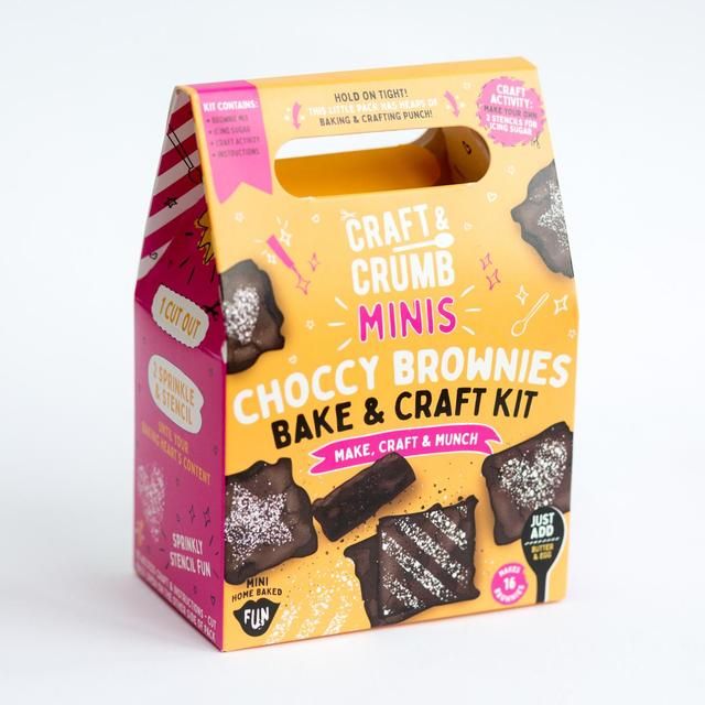 Craft & Crumb Choccy brownie Bake & Craft Kit 248g