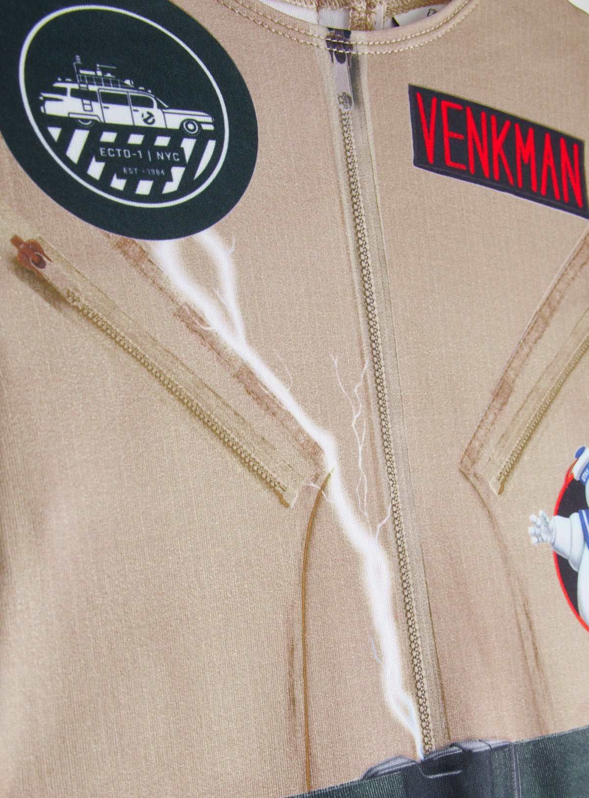 Cream Ghostbusters Fancy Dress Costume 3-4 Years