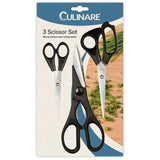 Culinare scissors 3 pack 3 per pack