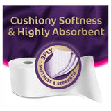 Cushelle Quilted Toilet Rolls 6 per pack