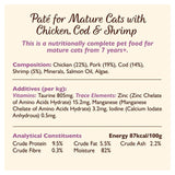 Lily's Kitchen Chicken & Cod with Shrimp Pate for Mature Cats 85g - McGrocer