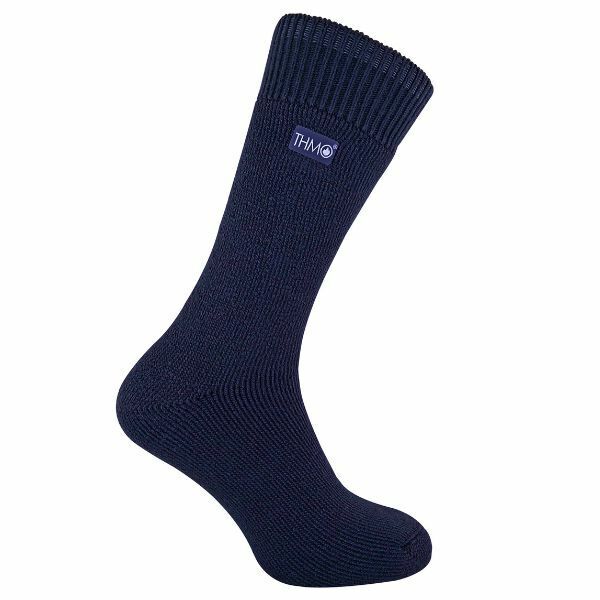 THMO Mens Fleece Lined Winter Thermal Socks 6-11 UK GOODS Superdrug Navy