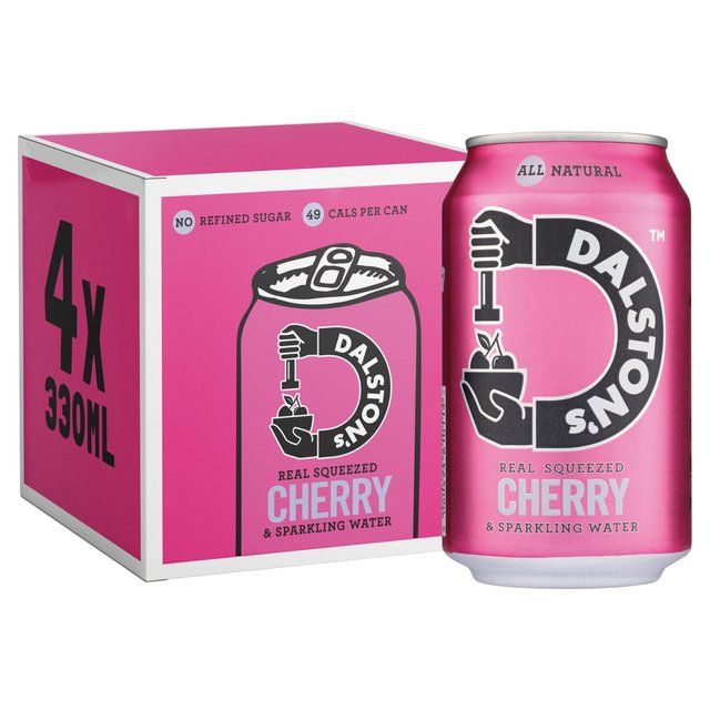 Dalston's Cherry No Added Sugar Multipack 4 x 330ml