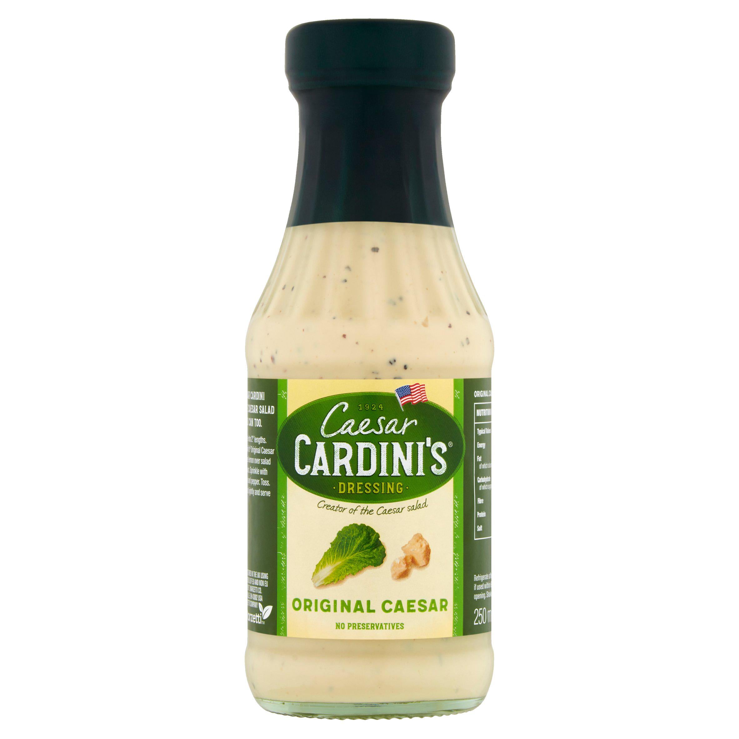 Cardini's Original Caesar Dressing 250ml - McGrocer