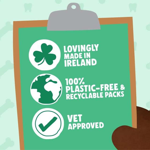 Denzel's Daily Dentals For Large Dogs Peanut Butter Peppermint & Parsley 120g