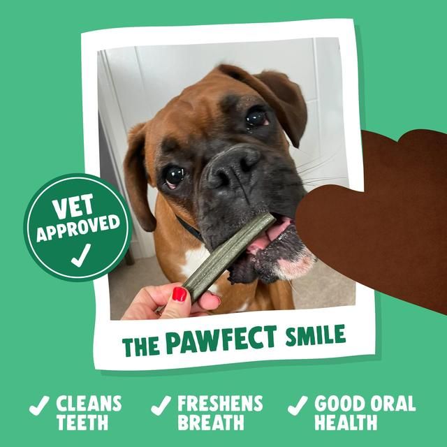 Denzel's Daily Dentals Large Dog Peanut Butter Peppermint & Parsley 28 x 30g