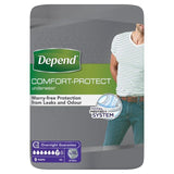 Depend Comfort Protect L/XL Incontinence Pants Men 9 per pack