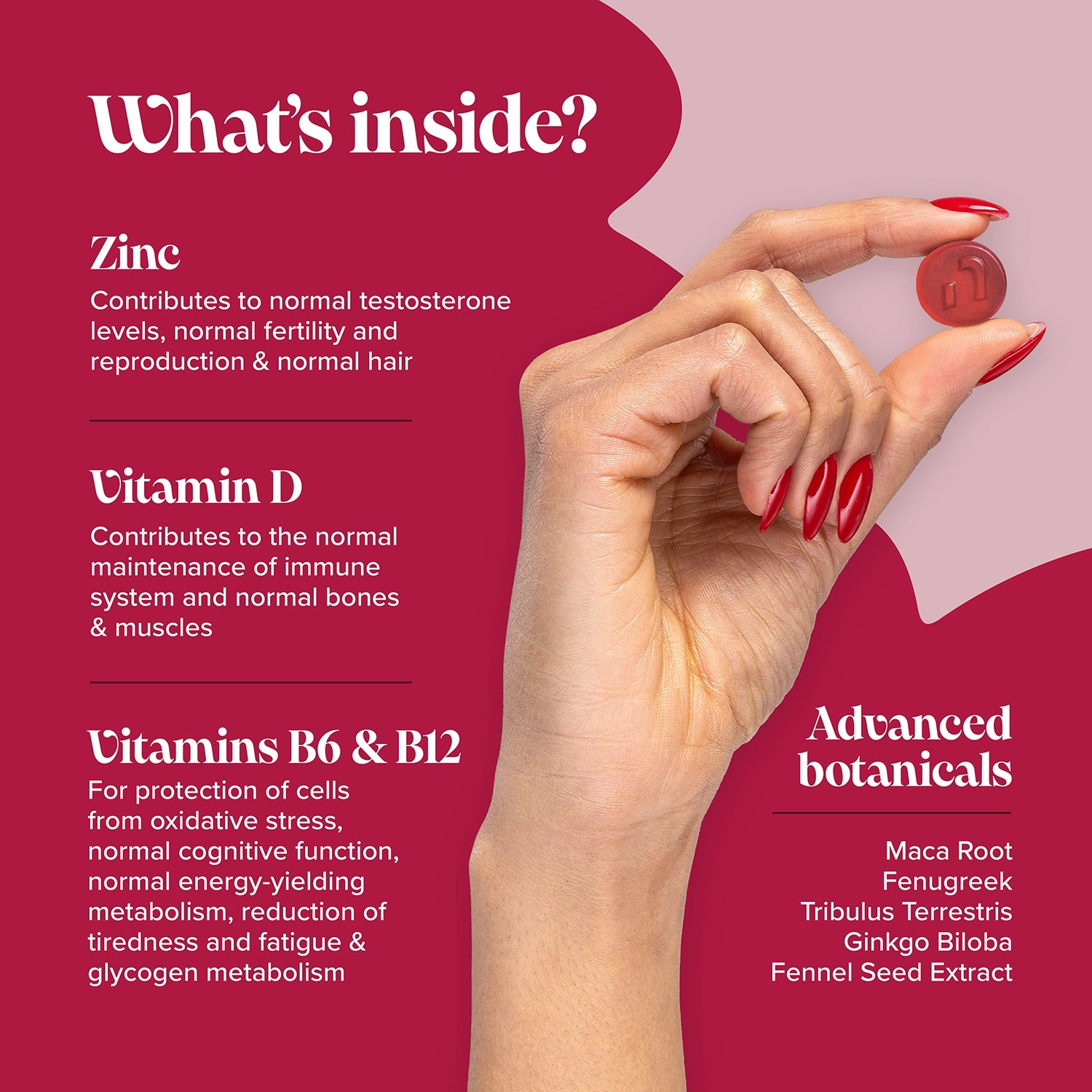 Novomins Testo-Boost 60 Gummies - 998315