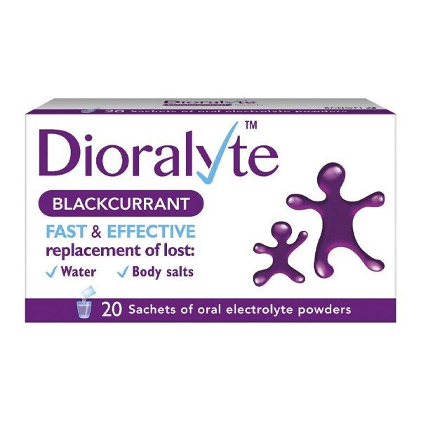 Dioralyte Blackcurrant Rehydration Sachets x20