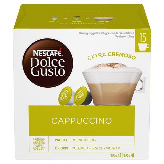 Dolce Gusto Cappuccino 15 per pack