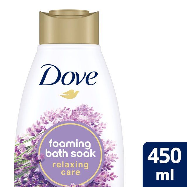 Dove Bubble Bath Soak Relaxing Care Lavender & Chamomile 450ml