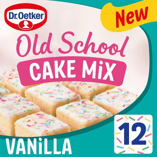 Dr. Oetker Vanilla School Cake Mix 436g