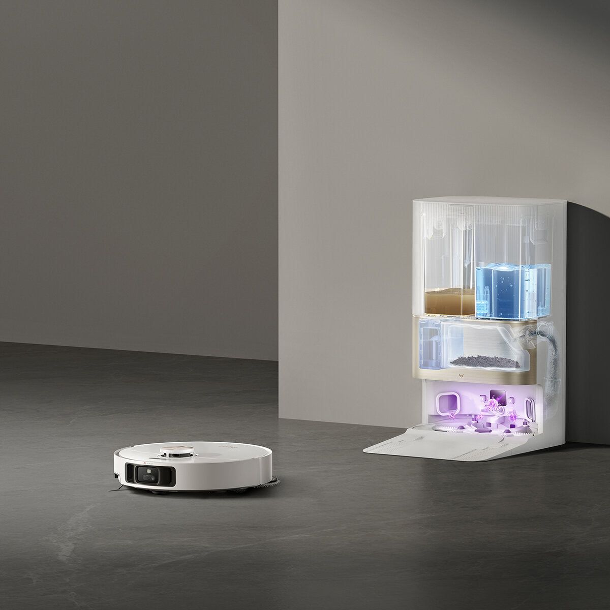 Dreame X40 Ultra Complete Robot Vacuum & Mop with Self-Cleaning and Auto-Empty, RLX63CE-2