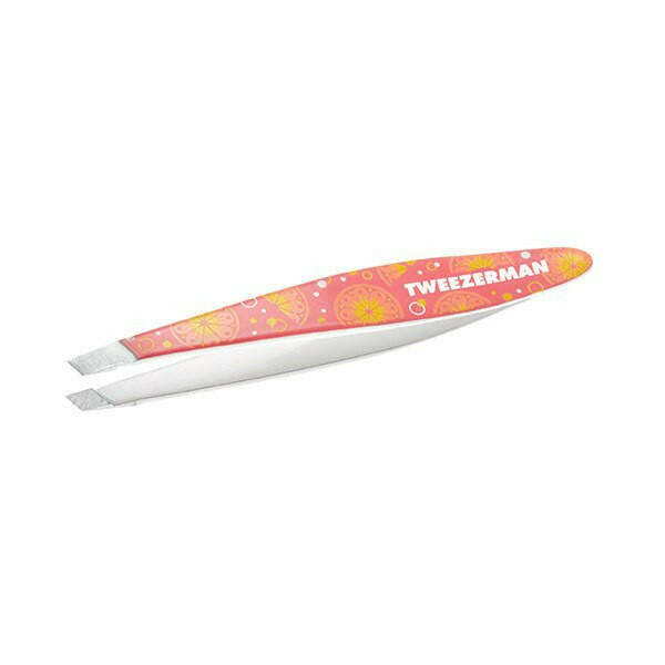 Tweezerman Mini Slant Tweezer Pink Lemonade GOODS Superdrug