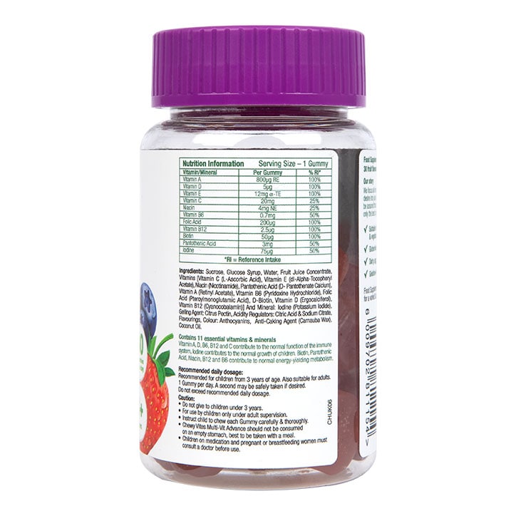 Chewy Vites Kids Multivitamin Advance 30 Chewables - McGrocer