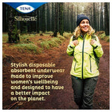 TENA Silhouette Incontinence Pants Low Waist Normal Size Medium 12 Pack GOODS Superdrug