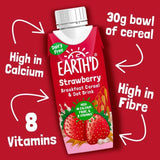 Earth'd Breakfast Cereal & Oat Shake - Strawberry 250ml