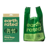 Earth Rated Poop Bags Unscented Tie Handle Bag 120 per pack