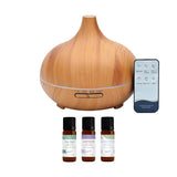 WellbeingMe Aroma Diffuser & Essential Oil Trio Bundle (LW) GOODS Superdrug