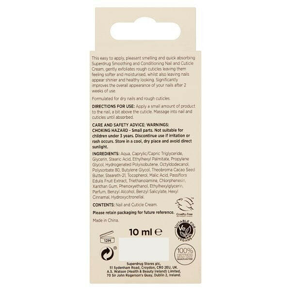 Superdrug Cuticle & Nail Cream GOODS Superdrug