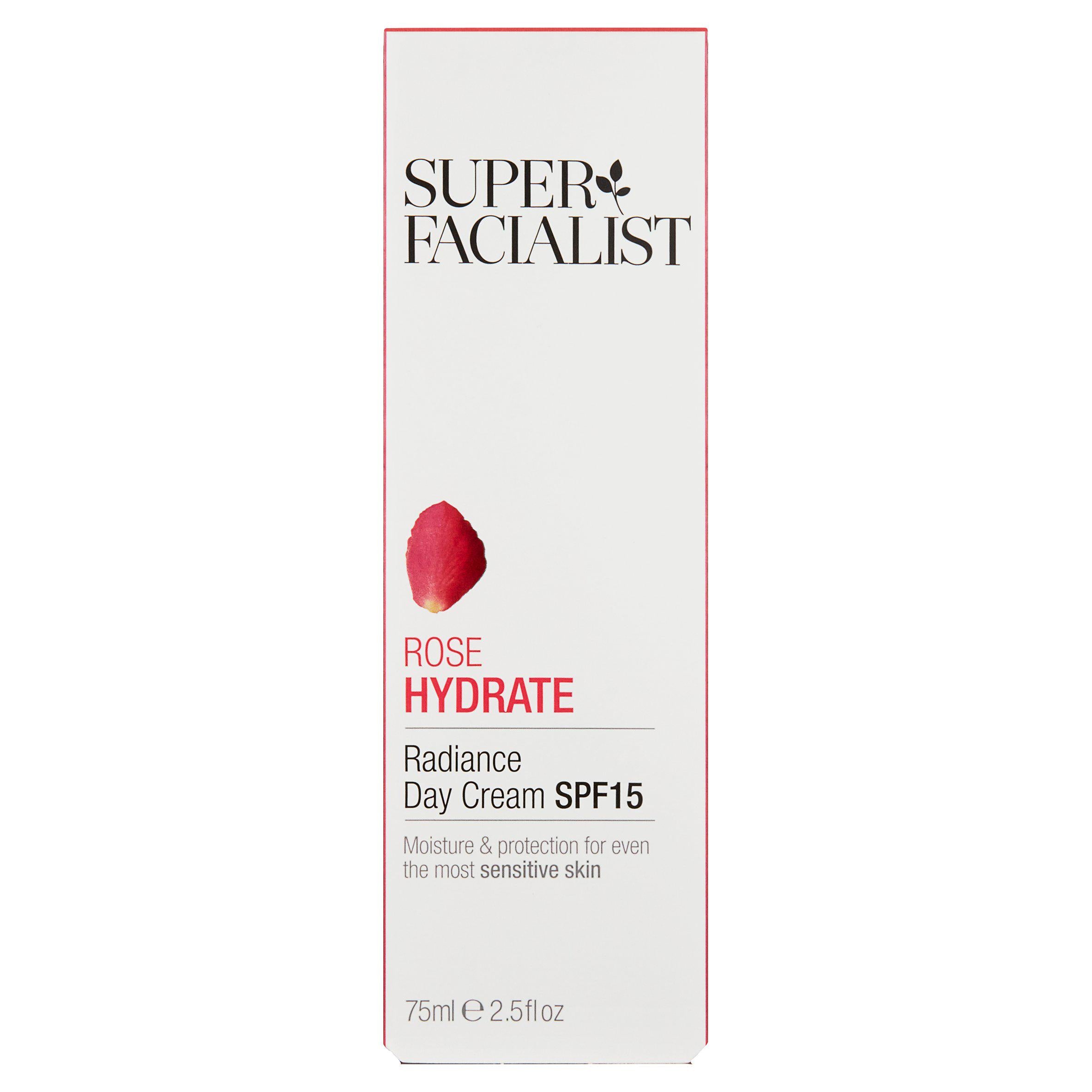 Super Facialist Rose Hydrate Radiance Day Cream SPF15 75ml All Sainsburys