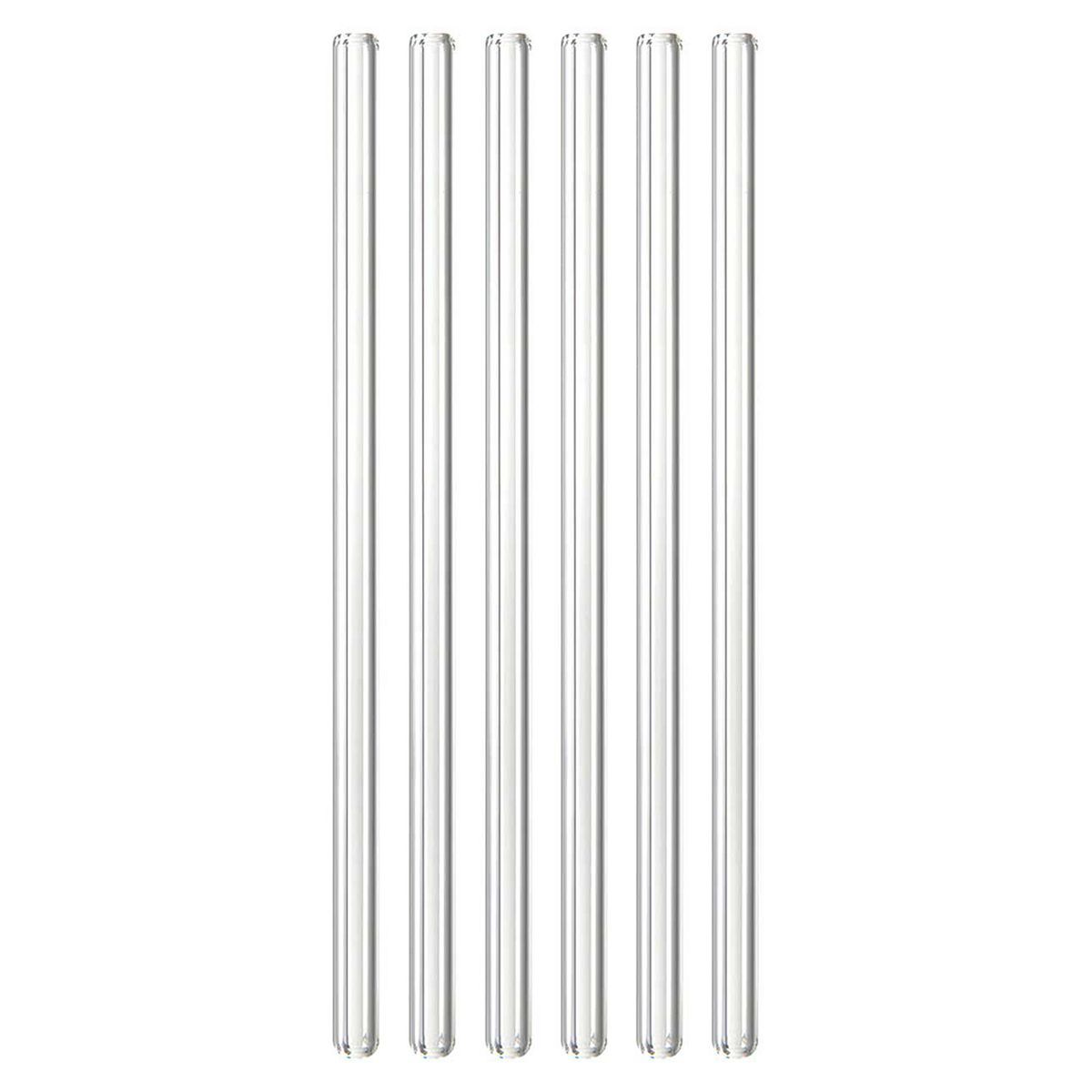 Elixir Reusable Glass Straw Set
