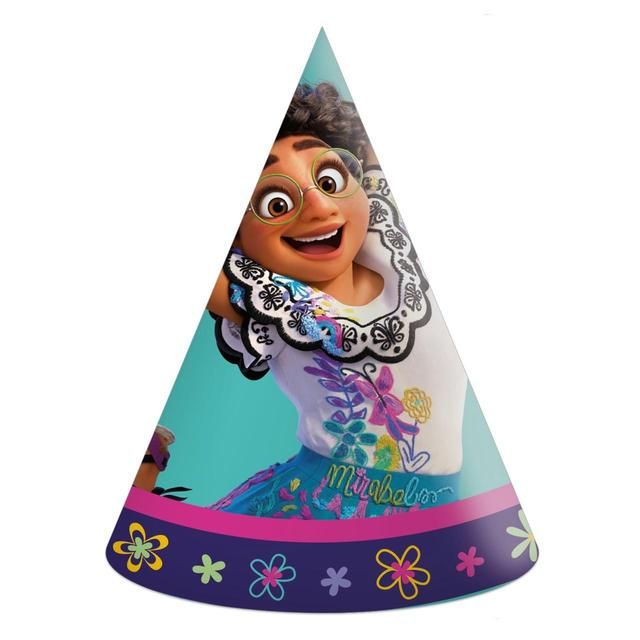 Encanto Party Hats 6 per pack