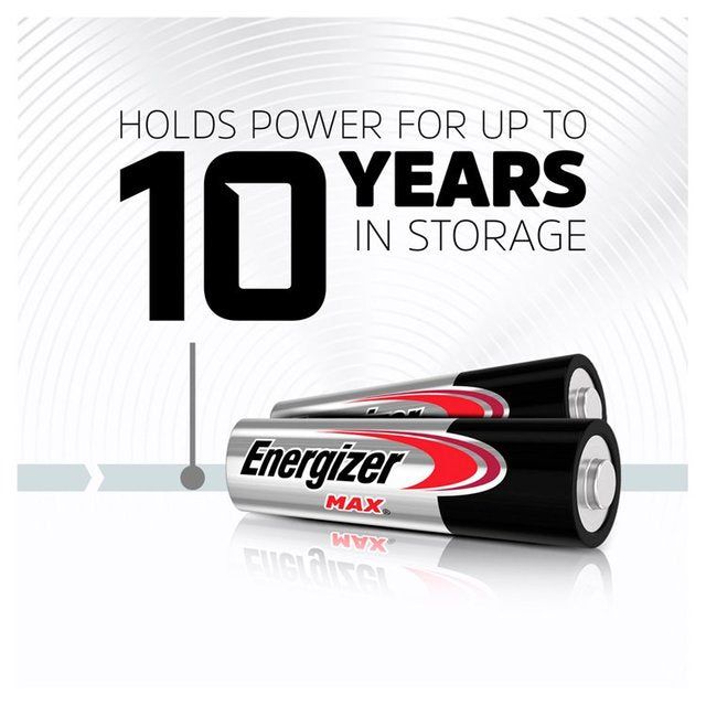 Energizer Max AAA Batteries Alkaline 6 per pack