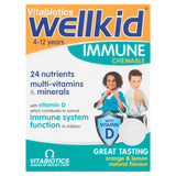 Vitabiotics WellKid Immune Chewable Natural Orange & Lemon Flavour 4-12 Years GOODS ASDA
