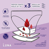 Superdrug Luna Period Bikini Pants - Medium GOODS Superdrug