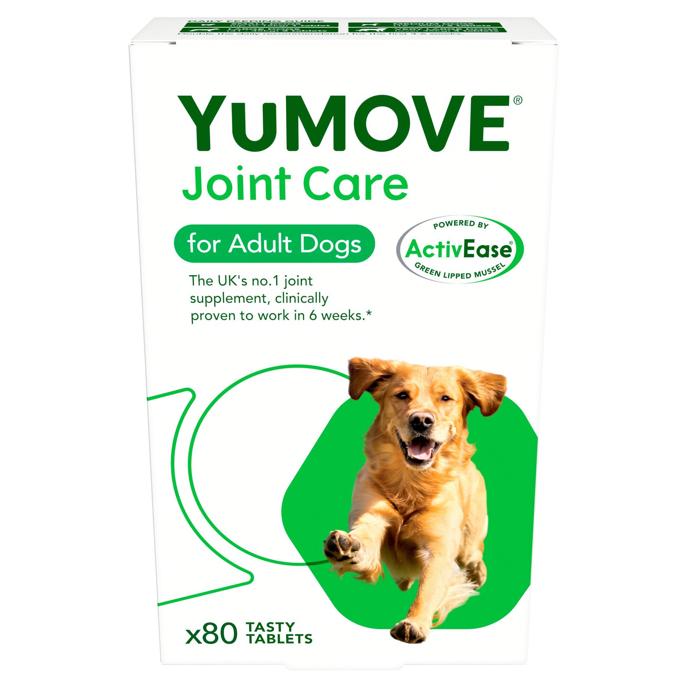 Yumove Joint Care Tasty Tablets For Adult Dogs x80 70.5g GOODS Sainsburys