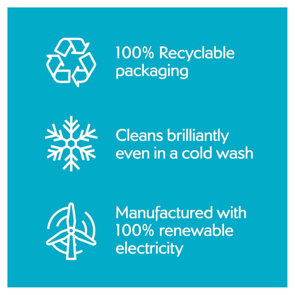 Fairy Non Bio Platinum Pods with Extra Stain Removal, 100 Wash