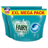 Fairy Non Bio Pods Washing Liquid Capsules For Sensitive Skin 2 x 54 Wash 2 x 54 per pack