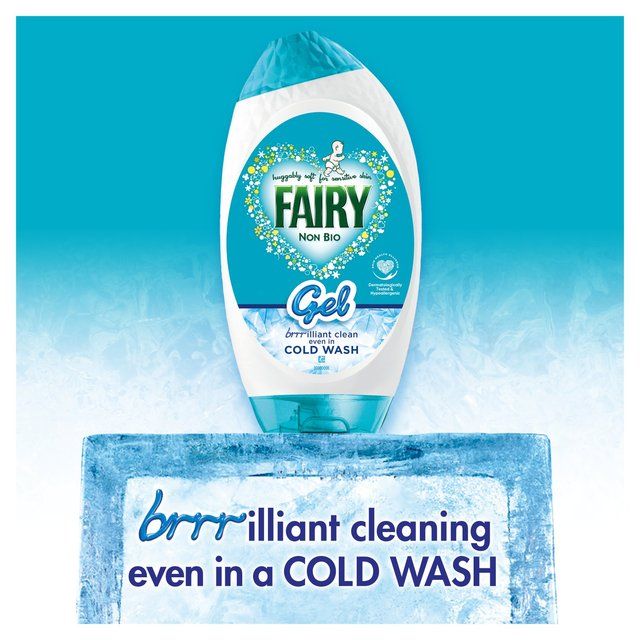 Fairy Non Bio Washing Liquid Gel For Sensitive Skin 42 Washes 1386ml