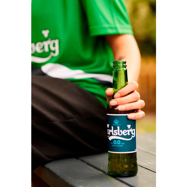 Carlsberg Alcohol Free Lager Beer Bottles 4 x 330ml - McGrocer