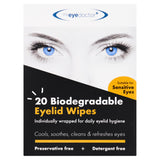 The Eye Doctor Biodegradable Eyelid Wipes x20 GOODS Sainsburys