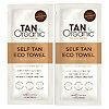 Tanorganic Self Tan Eco Towels 10ML 2pk GOODS Boots