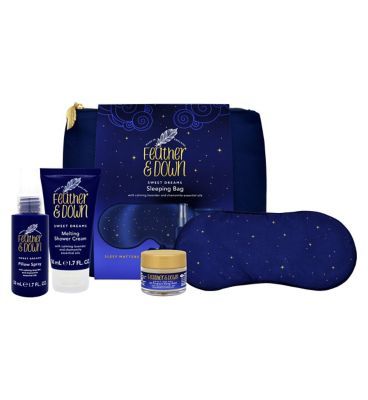 Feather & Down Sweet Dreams Sleeping Bag Gift Set