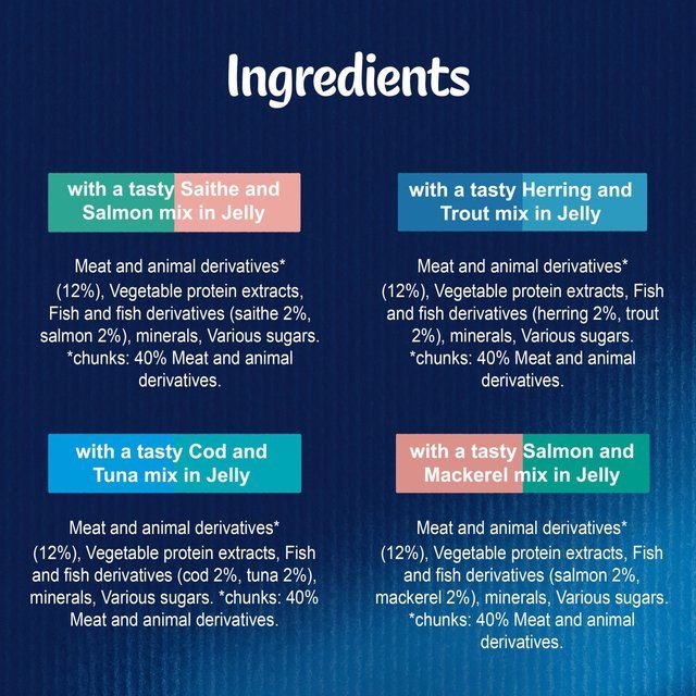 Felix Doubly Delicious Ocean Recipes Wet Cat Food 12 x 100g