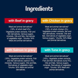 Felix Tasty Shreds Mixed Selection in Gravy Wet Cat Food 40 x 80g