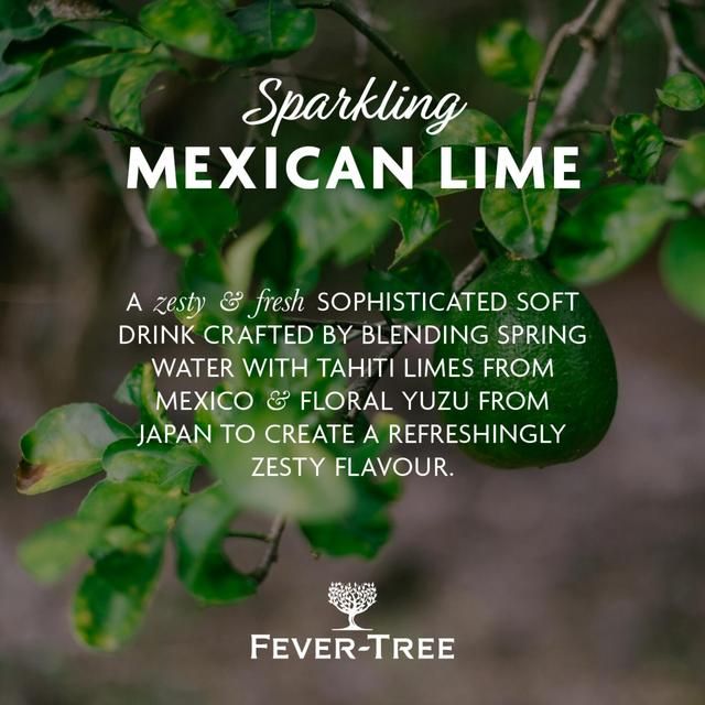 Fever-Tree Sparkling Mexican Lime 4 x 250ml