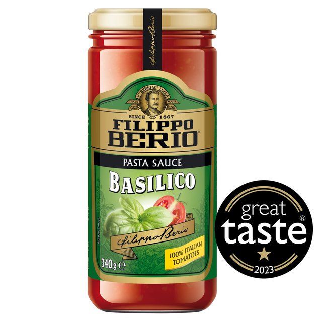 Filippo Berio Basil Pasta Sauce 340g